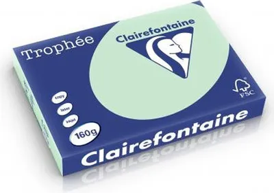 Immagine prodotto di Clairalfa Multifunktionspapier Troph‚e, A3,160 g/qm,hellgrn