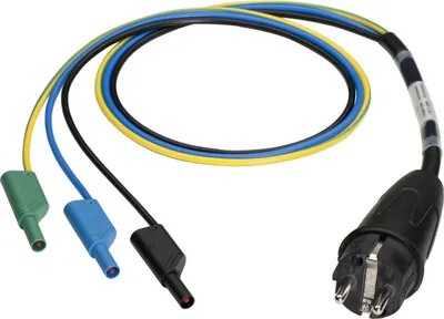 Produktbild von BENNING Messadapter Schuko mit 4 mm Stecker