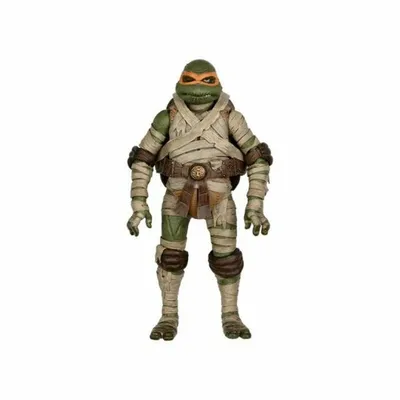 Obrázok produktu pre Universal Monsters x Teenage Mutant Ninja Turtles Actionfigur Ultimate Michelangelo ako Múmia 18 cm