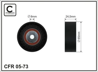 Immagine prodotto di rotolo 65x8x24,5 plastica