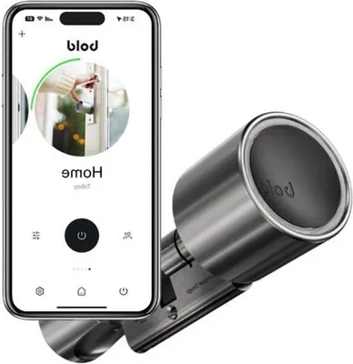 Produktbild von Schlankes Türschloss – Elektronisches Smart Lock – Schlüssellose Zutrittskontrollsystem mit Bluetooth und WLAN