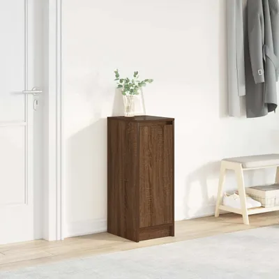 Produktbild von "2026 Promotion" Schuhschrank, Schuhkipper, Schuhregal, Braun Eichen-Optik 29,5x34x76 cm Holzwerkstoff - Schuhständer CC32392