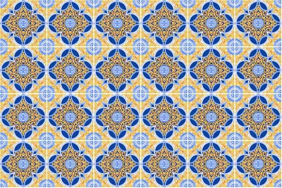 Produktbild von Fliesenaufkleber 10×10 cm – 24 Stück – Selbstklebend – Wasserfest – Pflegeleicht – Hitzebeständig – Für Küche & Bad – Orientalische Dekorationen