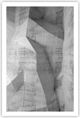 Produktbild von Poster - Poster ohne Rahmen - Beton Wand Grau - 61x91,5 cm - Wand Bild - Wanddeko - Wandbilder - Kunstposter - Wandposter - Bilder - Kunstdruck - Wanddekoration - Wandbild - P2XPA61x91-4183
