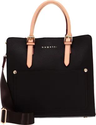 Produktbild von bugatti Handtasche Umhängetasche Ella Top Handle Darkbrown braun