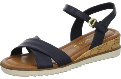 Immagine prodotto di Tamaris sandali con zeppa da donna blu
