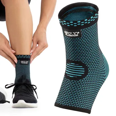Obrázek produktu pro 4FIZJO Elastická bandáž hlezenního kloubu S, modrá
