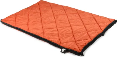 Produktbild von Extreme Lounging - b-decket - zweiseitig kariert - gesteppt und Teddyfleece - für drinnen und draußen - 140x200cm - orange