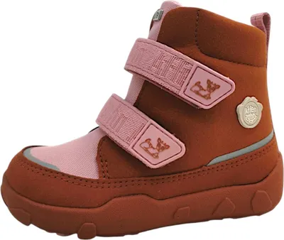 Produktbild von Affenzahn Jungen Stiefel Comfy Reh 47019-24, 47019-25, 47019-26, 47019-27, 47019-28, 47019-29, 47019-30, 47019-31, 47019-32, 47019-33, 47019-34, 47019-35 AFZ-01249-70093 Pink/ Braun 29