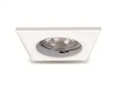 Produktbild von Müller-Licht LED EBL Einbaustrahler weiß starr 5W GU10 quadratisch warmweiß 2700K