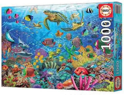 Produktbild von Educa - Unterwasserwelt 1000 Teile Puzzle