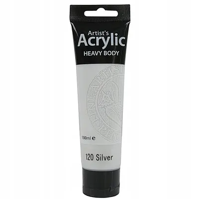 Produktbild von HB-Tinte 100ml Silber - 120