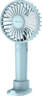 Produktbild von Xlayer Handventilator Tischventilator tragbar wiederaufladbar Handyhalterung
