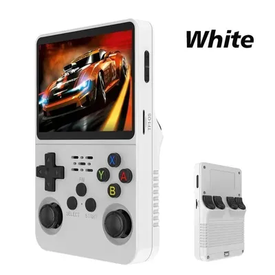 Produktbild von Retro-Handheld-Konsole 3,5 Zoll mit Linux, 64 GB Speicher, 15.000 Spiele, 640 × 480 Pixel