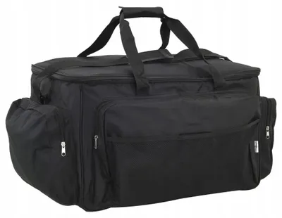 Produktbild von Oxford 600D Angeltasche 57x35x34cm Wasserdicht Schwarz