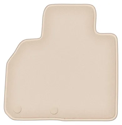 Produktbild von DURBAN Beige Velours-Fahrerfußmatte für Renault Espace Initiale (2015-)