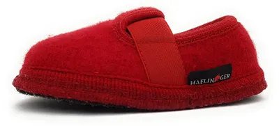 Immagine prodotto di Ciabatte Haflinger Joshi, scarpe da casa per bambine, rosse, modello casual