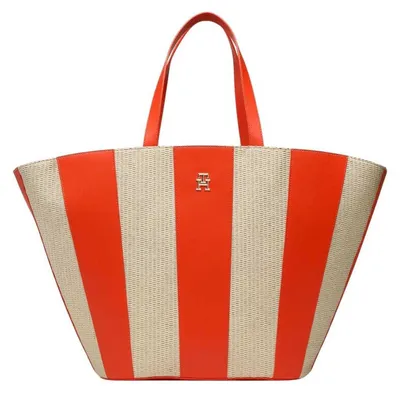 Obrázek produktu pro Tommy Hilfiger – kabelka, dvoubarevná NA1408 (jedna velikost) (béžová/oranžová)