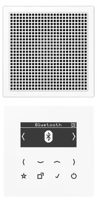 Zdjęcie produktu dla Jung DABLS1BTWW Smart Radio DAB+m.Bluetooth-Set Mono (DABLS1BTWW)