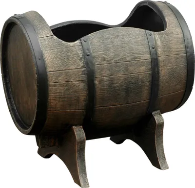 Produktbild von Blumentopf Wine Blumenkübel Gartenkübel Fassoptik  Barrik L  (ca. 72cm x 68cm)
