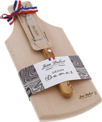 Produktbild von Schneidebrett aus holz + messer 26 cm Jean dubost AP03A94SD33002