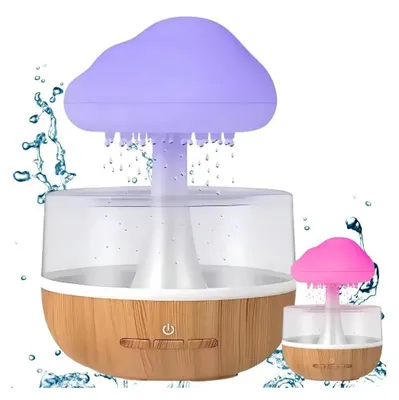 Obrázek produktu pro Verk 27484 Multifunkční zvlhčovač vzduchu houba, LED RGB, 200 ml, bílá