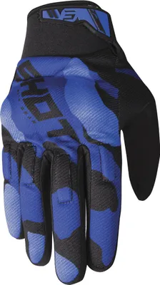 Obrázek produktu pro Motokrosové rukavice Shot Drift Camo, modré, 11