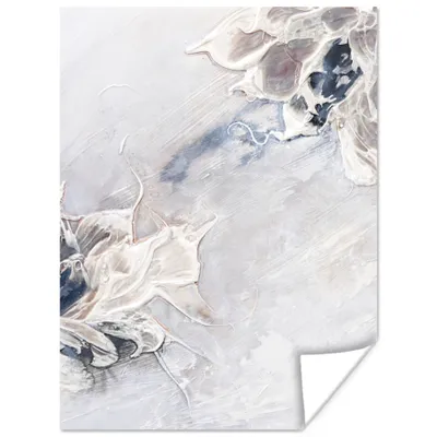 Produktbild von MuchoWow® Poster Farbe - Abstrakt - Beige - Grau 120x160 cm - Wandbilder