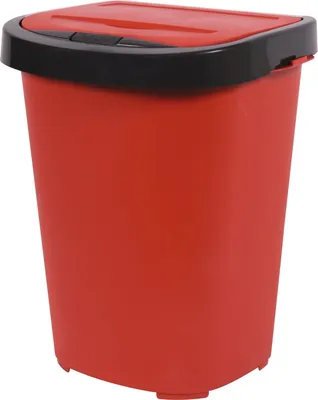 Immagine prodotto di Pattumiera rossa a pedale da 40 litri Eda 010623 R.RU/G.A