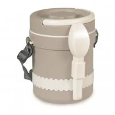 Produktbild von Lunchbox aus Polypropylen, 3 Fächer, Fassungsvermögen 2,4 Liter