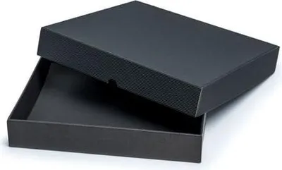 Obrázok produktu pre Dekoratívna darčeková krabička, čierna, 290 x 300 x 50 mm