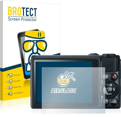 Produktbild von BROTECT Schutzglas für Canon PowerShot S120 Schutzfolie Panzer Folie Glas Display Schutz klar