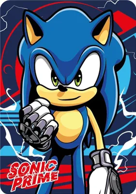 Immagine prodotto di Coperta blu per bambini Sonic the Hedgehog