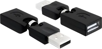 Zdjęcie produktu dla DeLOCK 65260, USB 2.0 A, USB 2.0 A, Czarny