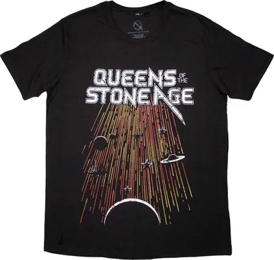 Produktbild von Queens Of The Stone Age - T-Shirt für Herren/Damen Uni RO11668 (XXL) (Schwarz)