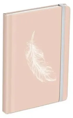Obrázok produktu pre Zošit s gumičkou Piórko 13 x 18 cm, 120 listov, hladký – MFP