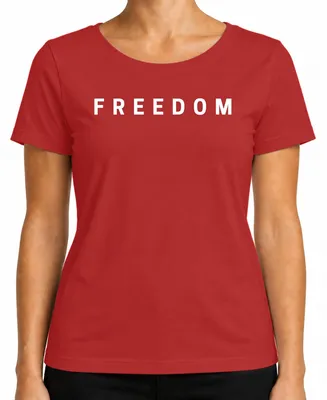 Productafbeelding van Freedom Charlie Kirk RIP, T-shirt voor dames, conservatief, Republikeins, Turning Point, rood, maat XXL
