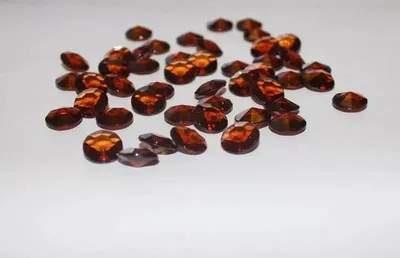 Produktbild von 100 Dekosteine Diamant | Ø 12 mm Braun