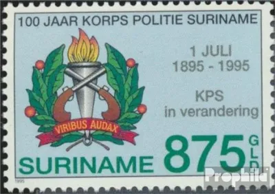 Produktbild von Briefmarken Suriname 1995 Mi 1520 (kompl.Ausg.) postfrisch Surinamische Polizeitruppe