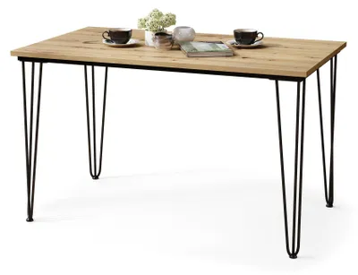 Produktbild von Design Esstisch Hairpin Esszimmer Tisch 120x75x70 cm