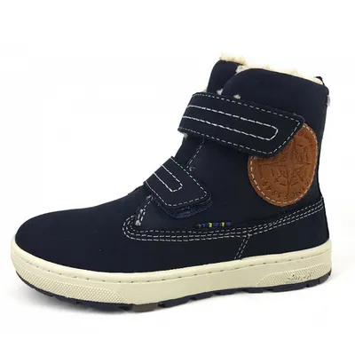 Produktbild von Lurchi  Kinderschuhe Burschen Stiefel Klett Stiefel Blau Freizeit, Schuhgröße:32 EU