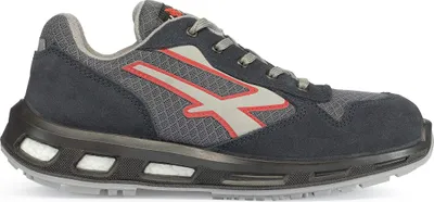 Produktbild von U-Power Red Lion Active, Unisex-Sicherheitsschuhe, leichte, flexible, durchtrittsichere Lederturnschuhe, mit Infinergy-Einsatz, mit Aluminium-Zehenkappen - Blue 39