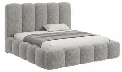 Obrázek produktu pro Čalouněná postel DreamLux Monarch 160 x 200 cm s roštem a úložným prostorem látka Loop 17, productTiles.product.images.aiGenerated