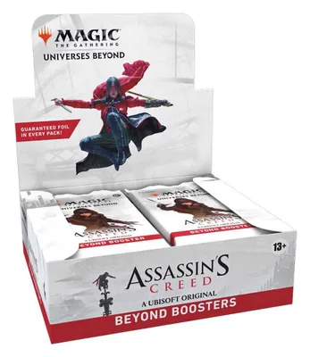 Zdjęcie produktu dla Magic the Gathering Universes Beyond: Assassin's Creed Beyond-Booster Display (24) w języku angielskim