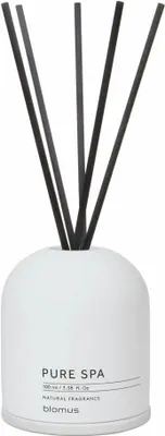 Produktbild von Blomus Raumduft Set FRAGA French Baumwolle, Duftspender, Beton, Glas farbig, Kunststoff, lily white, 100 ml, 69218