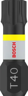 Image de Bosch PRO Torx Impact Bit T40 25 mm 2-tlg. - 2608522478