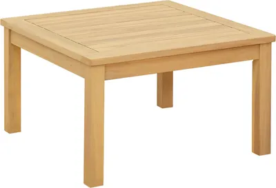 Produktbild von Couchtisch Helles Akazienholz 60 x 60 x 36 cm Massivholz Akazie
