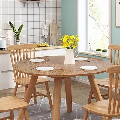 Produktbild von Famanu Tischdecke Transparent - Hochwertig, Pflegeleicht, Abwaschbar 139,7 x 139,7 cm
