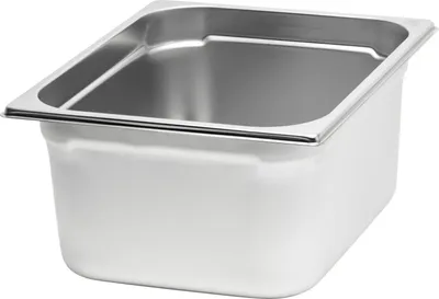 Image de RIEBER Récipients GN 1/2 Acier inoxydable 18/10, Profondeur : 150 mm, Contenu : 8,40 litres