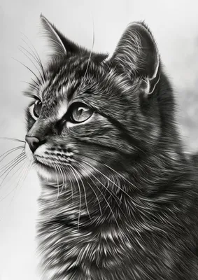 Produktbild von Plakat 29,7x42cm Katzenblick